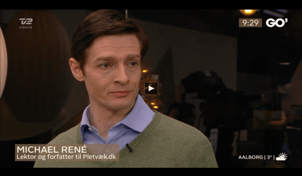 Michael René som rengøringsekspert i Go' Morgen danmark om rengøring af bruseniche, 3. mar. 2015