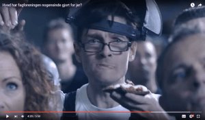 Michael René i reklamefilm for Dansk Metal