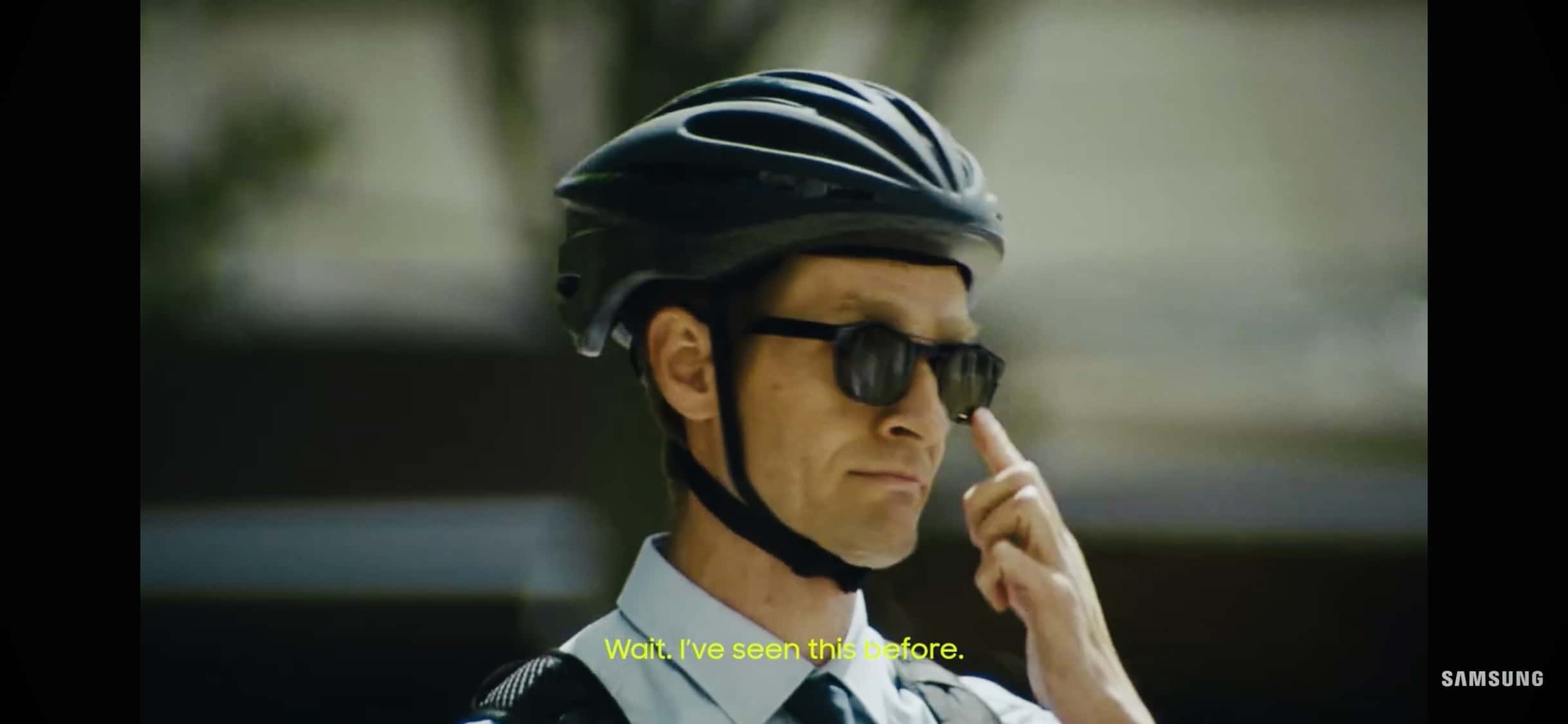 Michael René i International reklamekampagne for Samsung - Join the flip side - Michael